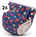 Bambinex Couche de bain lavable | Culotte d'apprentissage | 2 pièces | Lobster - taille M