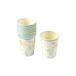 Homéa Set van 10 papieren bekers, 23 cl, aroma's