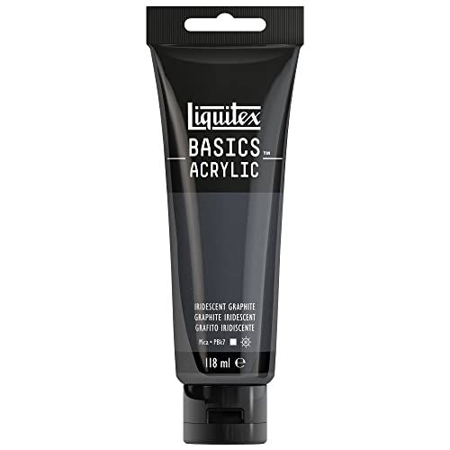 Liquitex 8870076 Basics Iridescent Graphite Acrylverf - 118ml