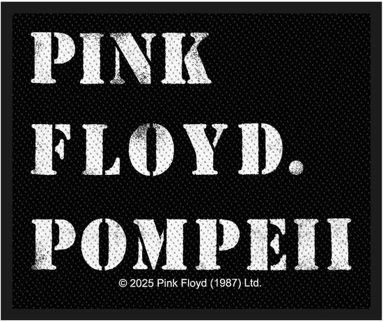 Pink Floyd Stencil Logo Unisex Patch - meerkleurig
