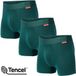 Undiemeister Boxershorts Heren - 3-Pack - Naadloos Ondergoed - Tencel - Misty Forest (Groen) - Maat S