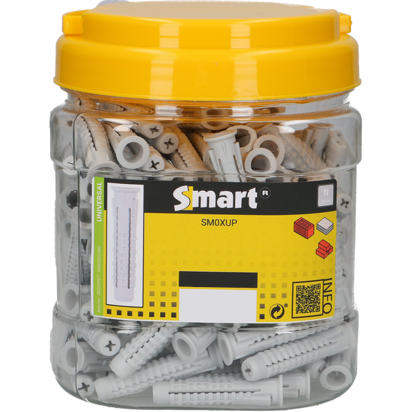 pgb-Europe SMART Nylon universeelplug XUP 10x50/150 - SM0XUPN00100050N
