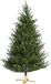 Nordic Christmas Arkansas Deluxe kunstkerstboom houten voet groen 228cm