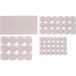 PARKSIDE® Set de patins pour parquet ou set de patins antidérapants et antibruit (lot de 55 pièces, brun clair)