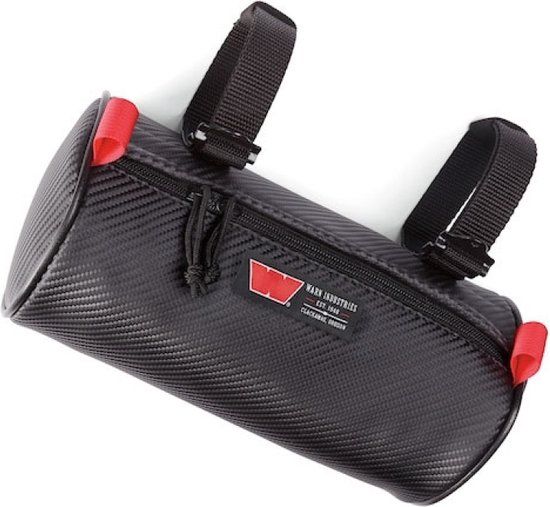 Warn Epic Opbergtas voor rolbeugel - Medium - Zwart/Rood - Vinyl