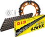 Husqvarna Kit Stealth (orange) adaptable sur Husqvarna TC85 14/17 pouces ... 14-46-124 DID428VX Rivet