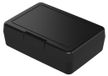 Lunchbox Lunch-Box – Brotdoos pour enfants, fabriqué en plastique sans BPA, idéal pour l'école et le travail, lunchbox durable, produit en Allemagne – noir