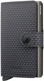 Secrid Miniwallet Pyramid Grau Aluminium