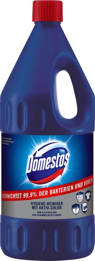 Domestos Bleekmiddel & Schimmelverwijderaar Hygiënereiniger, 2 l