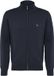 Fynch-Hatton Gilet Marine Fermeture éclair 100% Coton Coupe droite - 3XL