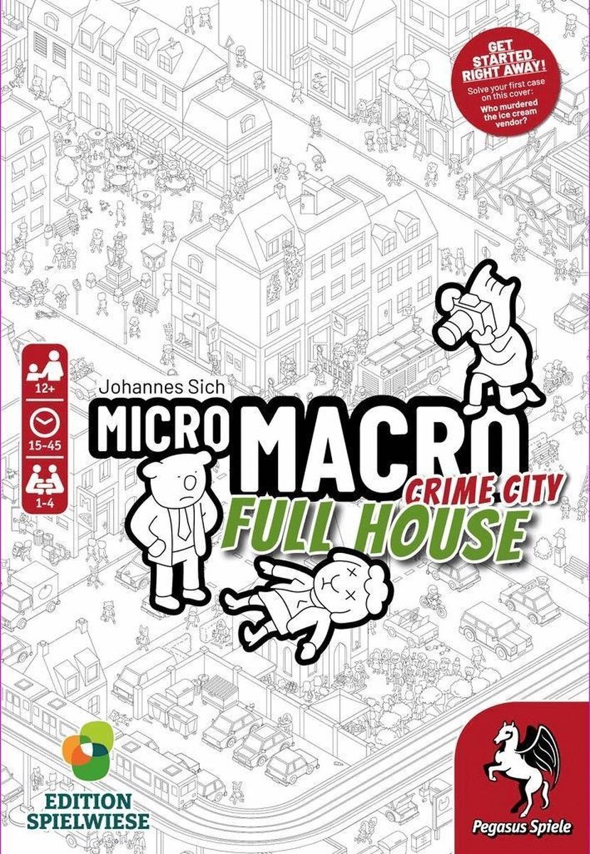 Pegasus Spiele MicroMacro: Crime City Full House