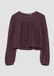 s.Oliver Blouse Lange mouw Geruit Lila Kinderen 158/164