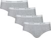 Sloggi Basic Grijs Mini Heren Ondergoed Slip - 96% Katoen/4% Elasthan, Maat: XL