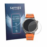 Savvies Glas Screenprotector voor Oppo Watch X3 - Gehard Beschermglas 9H