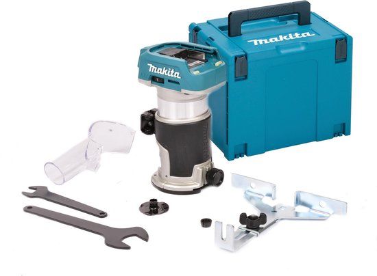 Makita DRT50ZJ 18V Boven- en kantenfrees - Zonder Accu's en Lader