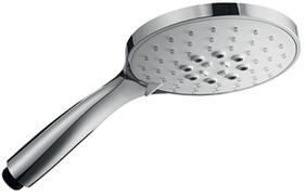 hotbath Mate handdouche multijet 3 standen met diameter 13cm geborsteld nikkel M376GN