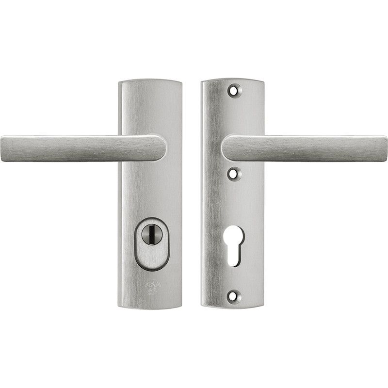 AXA Kerntrekbeveiliging Veiligheidsbeslag SKG*** PC 72 RVS (Set)