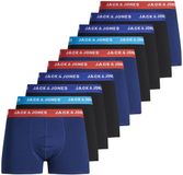 Jack&Jones Boxershorts JACLEE TRUNKS 10 PACK Zwart/Blauw M