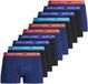 Jack&Jones Boxershorts JACLEE TRUNKS 10 PACK Zwart/Blauw M