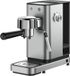 WMF Lono Silk Espressomachine zeefdrager 1350 Watt, zeefdragermachine, 2 inzetstukken, voor 1-2 kopjes espresso, 15 bar, Crema Assist, melkopschuimmondstuk, anti-vingerafdrukeffect, roestvrij staal