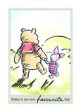 Komar Disney Winnie de Pooh Wandafbeelding 50 x 70 cm