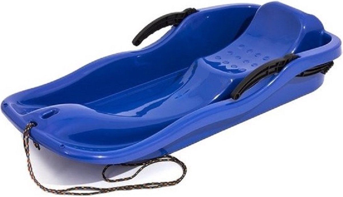 MaxxToys slee met rem - 80cm - blauw