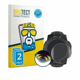 BROTECT - Screenprotector voor Garmin Instinct 3 Tactical Edition (50 mm) - Folie Beschermfolie transparant volledig dekking - 2 Stuks