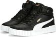 PUMA Carina 2.0 Mid Sneakers Vrouwen Zwart Wit Maat 37