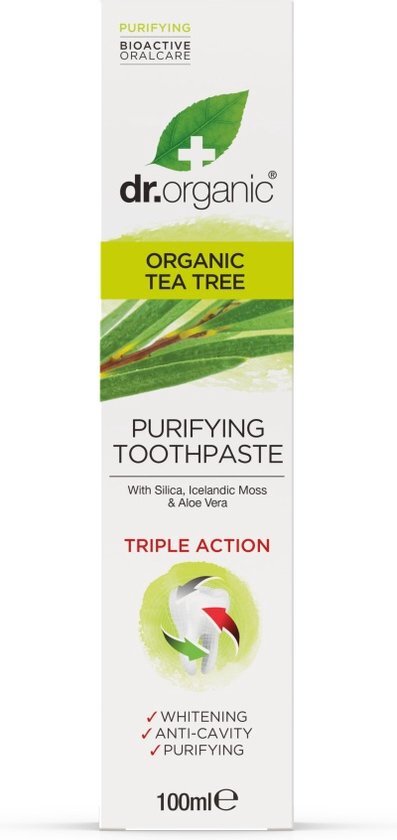 Dr. Organic Dr Organic Tee Tree Toothpaste 100ml