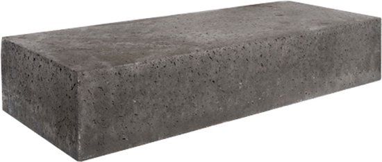 Merkloos Gardenlux Traptrede massief antraciet 100 x 37 x 15 cm prijs per stuk