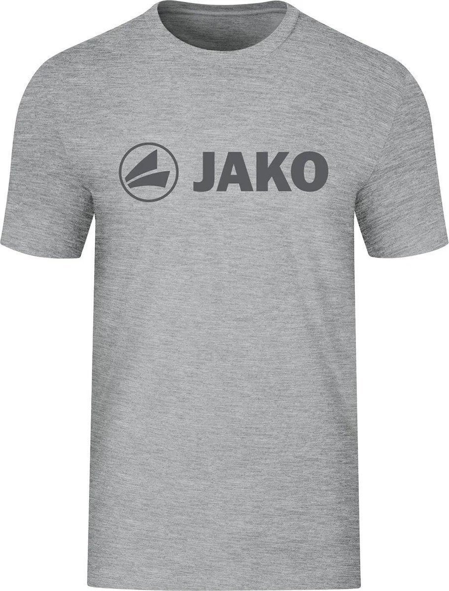 JAKO Promo T-Shirt Heren - Lichtgrijs Gemeleerd