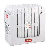 Tatay 55x55 cm salle de bain sol transparent