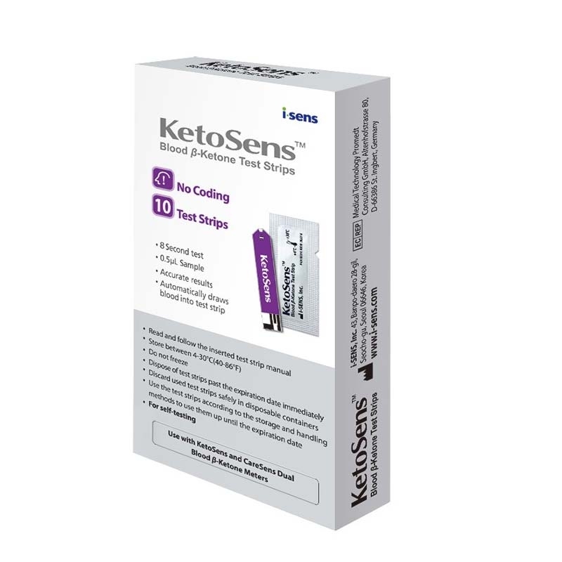 CareSens KetoSens ß ketonen teststrips (10 stuks