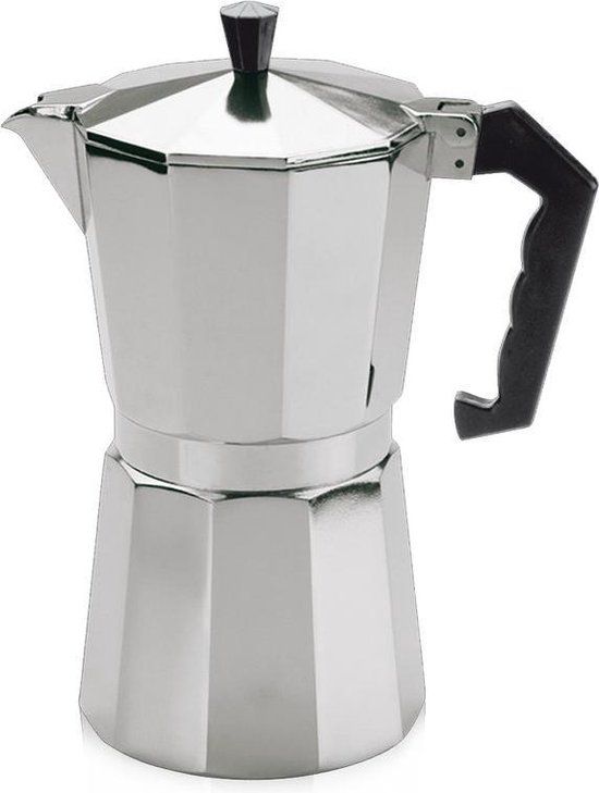 Cilio 320602 Moka Express - Handmatig koffiezetapparaat - 3 kopjes - Aluminium