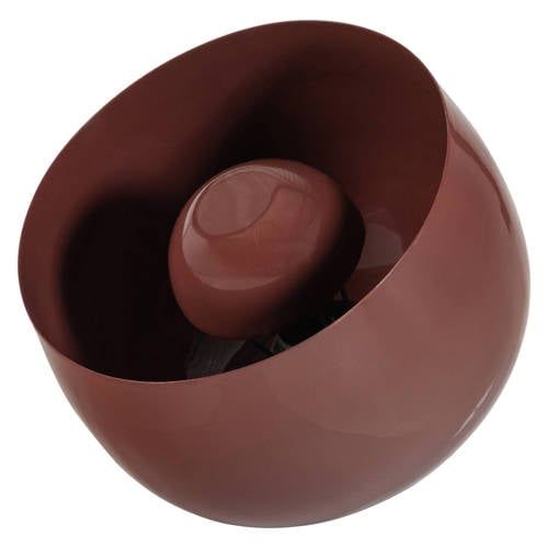 WOOOD Mero tafellamp 25xø26 cm metaal hoogglans rood