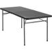 Coleman table de camping 6 personnes – pliable – revêtement antibactérien – avec poignées