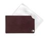 Eschenbach Optiek zakvergrootglas visoPOCKET met 2,5x vergroting in creditcardformaat met lederen etui (rood)