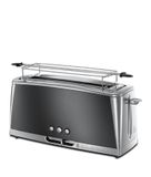 Russell Hobbs Luna Moonlight Grey Long Slot Broodrooster - Grijs