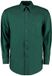 Kustom Kit Premium Oxford Classic Fit Heren Lange Mouwen Shirt Fles Groen Katoen/Polyester XXL