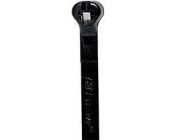 ABB TY5242MXR Kabelbinder 204 mm 3.60 mm Zwart Met metalen tong 100 stuk(s)