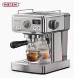 StarTech Espressomachine - Semi-automatisch, 20 bar - Roestvrijstalen behuizing - Instelbare temperatuur - 58 mm filterhouder - Geschikt voor 5-10 kopjes - EU-stekker