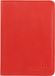 DuDu Portefeuille femme en cuir naturel rouge avec compartiment à monnaie et compartiments pour cartes