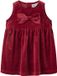 NAME IT Jurk Velours Red Dahlia1 Kort