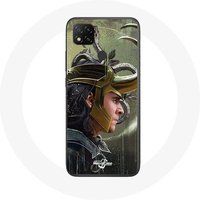 Maniacase Hoesje voor Xiaomi Redmi 9C Loki Thor Ragnarok met Headset Fanart Seizoen 1
