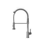 CATA CPB Eengreepsmengkraan, hoogte 51 cm, keramische cartridge, koude opening, antikalkbeluchter met 5,7 l/min debietreductiemiddel, messing, verchroomde afwerking