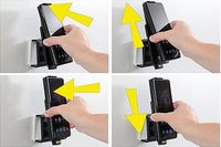 Brodit houder Samsung Galaxy Z Fold4 en 5Fold open & folded