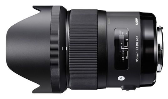 Sigma 35mm F1.4 DG HSM Art Lens for Canon EF - Black