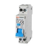 ETTROIT JXL30-32 stroomonderbreker, 1P + N, 6-32A, 30mA, 240V, 4,5kA