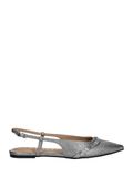 GUESS Dorlee3 slingback-sandalen voor dames, Grey Flpdrllel05, 36 EU