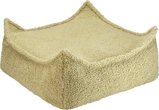 Wigiwama Teddy Square Ottoman / Poef - 80x70x50cm - Matcha